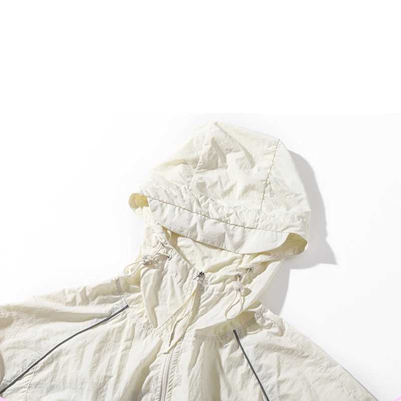 Summer UPF50+ Sunscreen Jacket Men Women New Ultra-light Couple Skin Jacket Outdoor Cycling UV Protection Tops Mens Clothing W250623