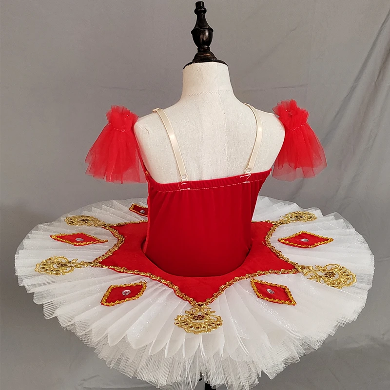 Children's ballet skirt, girls' dance skirt, circular ballet costume, campus dance program, stage collective performance costume