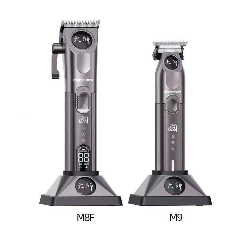 MADESHOW M8f M9 Men,Barber Clippers Set,Mens Cordless Wireless Hair Clipper For Barbers Haircut Kit Fade