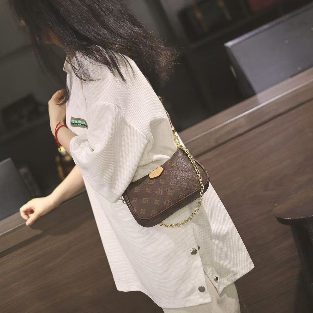 classics Old flower pattern Designer Shoulder Bags Crossbody Bag Luxury Bag Purse Designer Texture Handbag Armpit New Mahjong Bag Temperament Fashion 