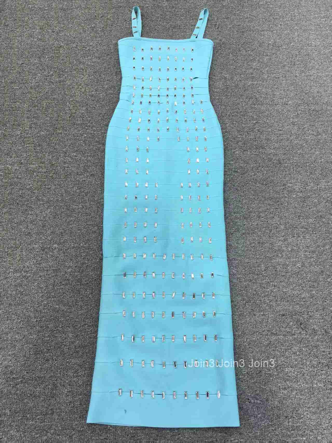 2025 Sexy Backless Dress High-Slit Stitched Details - Midnight Black/Sky Blue/Terracotta Elegant Evening Breathable Mesh