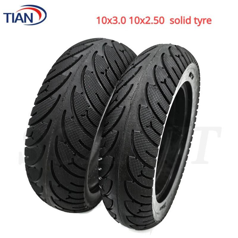 for KuGoo M4 Pro E-Bike 10 Inch Electric Scooter 10x3.0 Solid Tire Thickened Explosion Proof Outer Tube