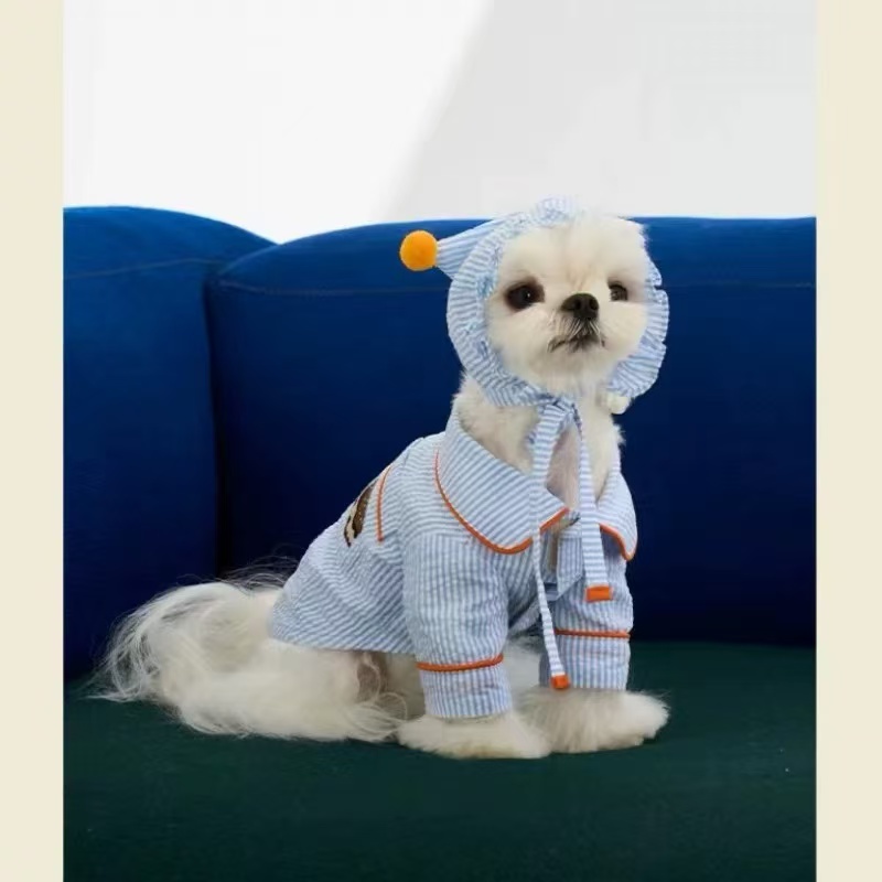 T538 Dog home clothes pajamas spring and autumn styles autumn clothes to prevent cold small dogs