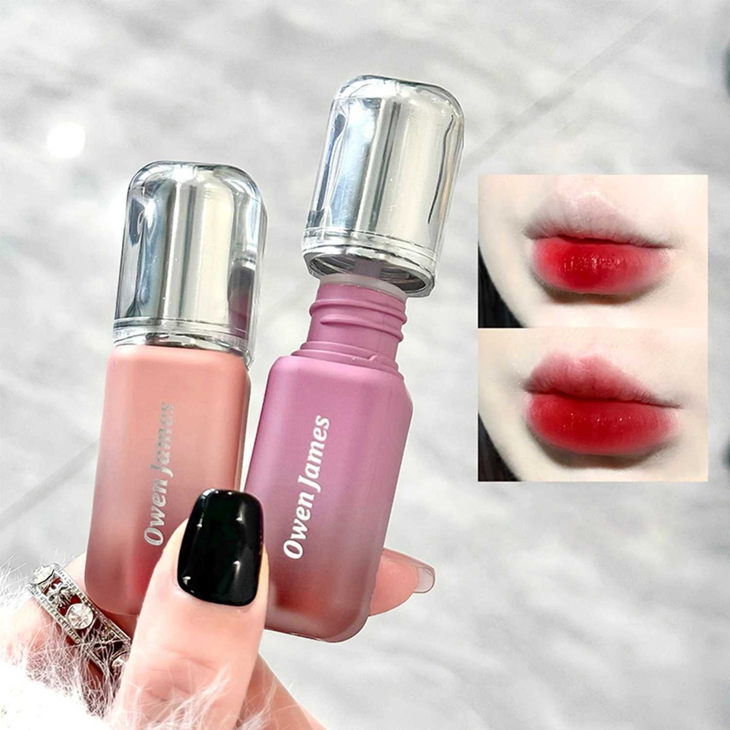 Velvet Matte Lipstick Waterproof Long Lasting Non-Stick Cup Lip Mud Cosmetic Nude Korean Lip Gloss Moisturizing Lips Tint MakeupXJ250623
