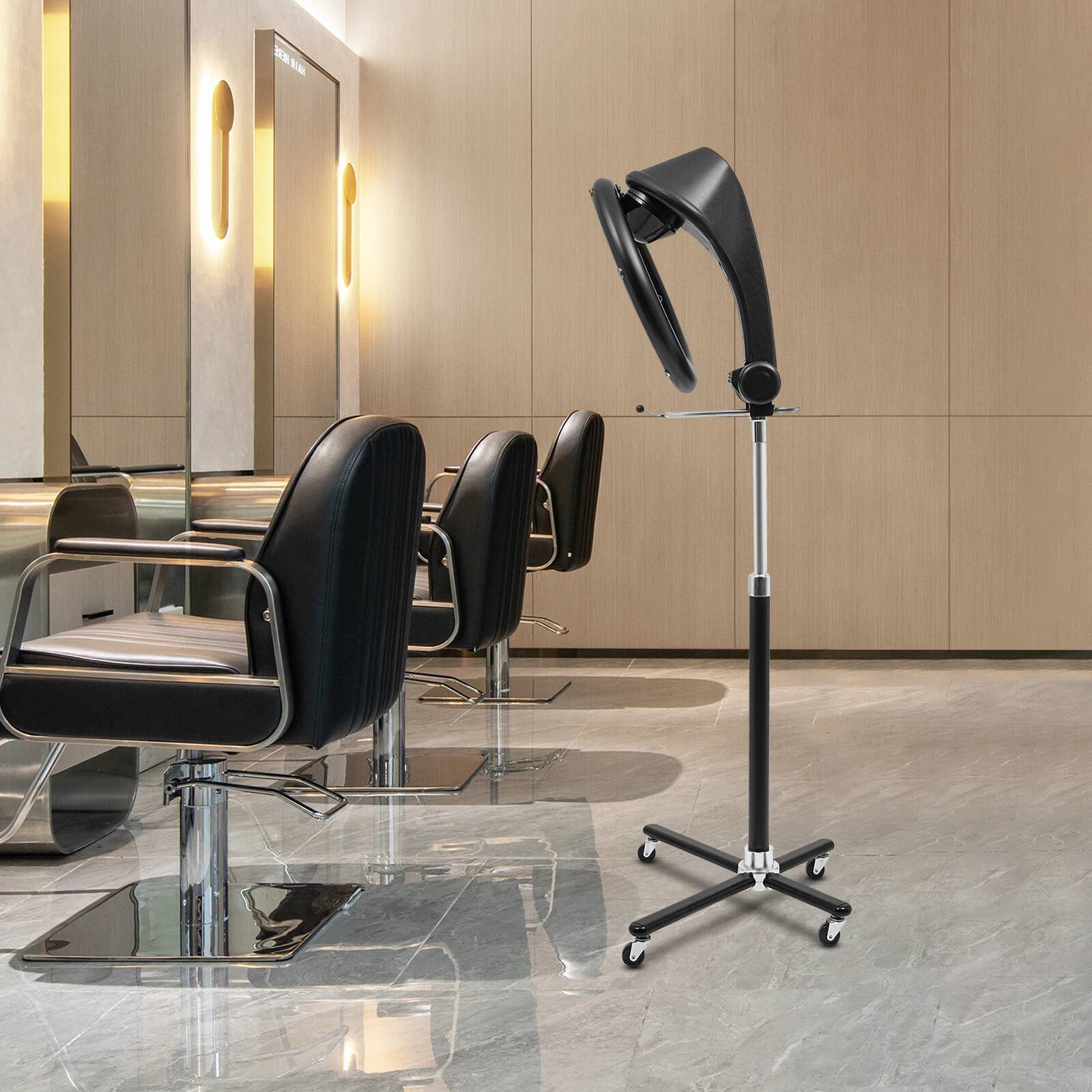 1000W Standing Professional Processor Height Adjustable 360° Hair Dryer with Wheels Multi-Functional