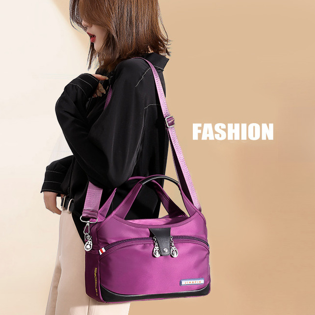 Women's Oxford Cloth Handbag Free Shipping Fashionable And Simple Designer Shoulder Bag Casual Luxury Crossbody Cloth Bag Student Leisure Bag