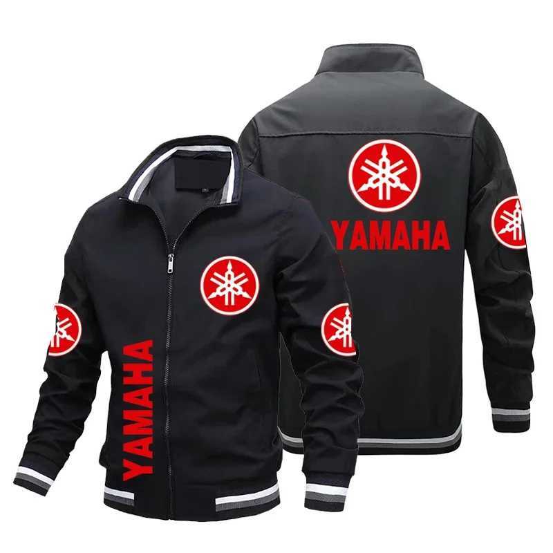 Mens Jacket Yamaha Motorcycle Jacket Outdoor Sport Zipper Biker Jacket Sweatshirt Oversized Yamaha Clothing Harajuku Streetwear W250623