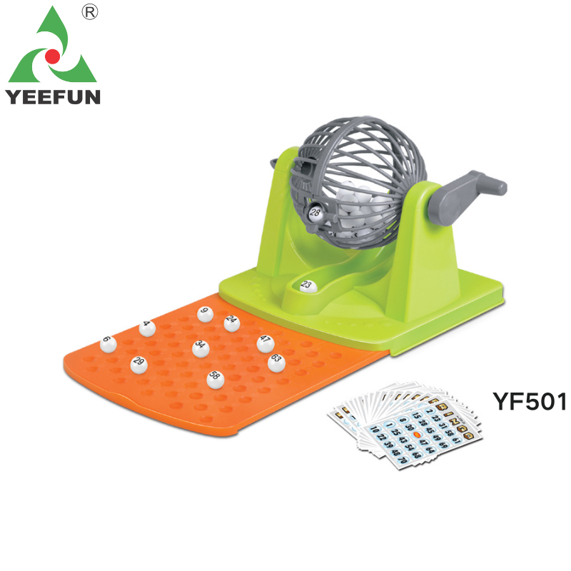 Interactive Union Lotto Bingo Machine - Home Entertainment Game for Families