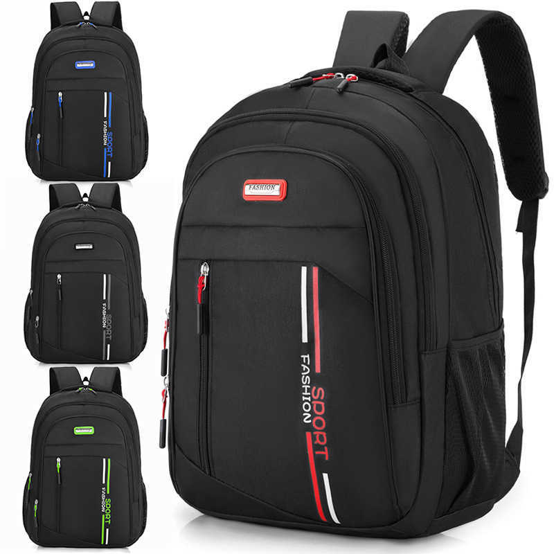Large Capacity Mens Backpack Leisure Travel Computer Backpack Female High School Junior High School Students Schoolbag College Students