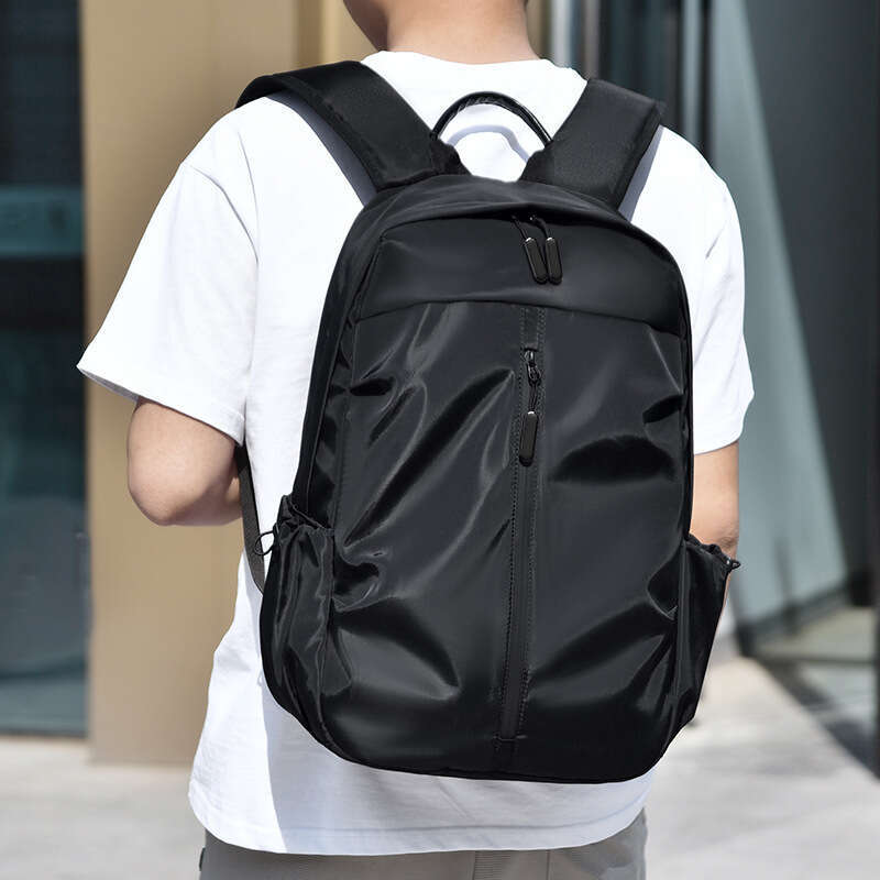 Trendy Large Capacity Student Scratch-Resistant Wear-Resistant Casual Laptop Backpack Double Shoulder Bag