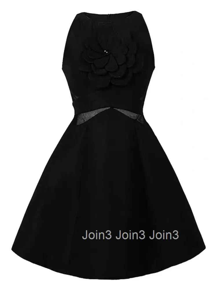 Summer Fashion Black Floral O-Neck Evening Dress Women Clothes Sexy Sleeveless Slim A-Line Short Party Club Prom Vestidos Fiesta