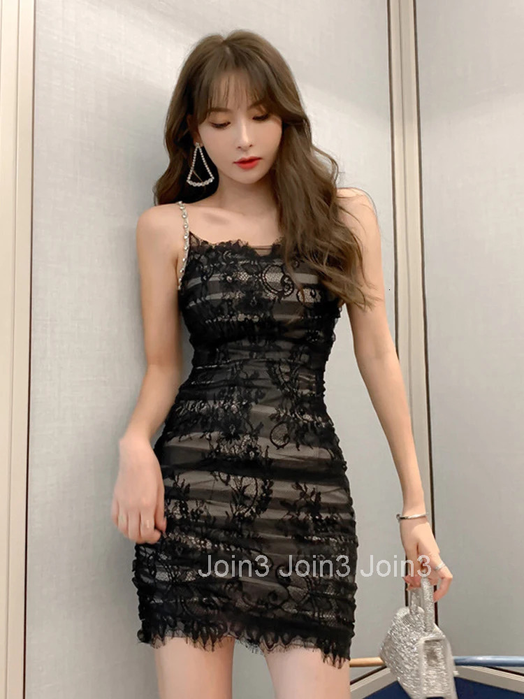 new arrival fashion summer mini beach party dress women OL temperament elegant fresh sexy strap lace chiffon slim holiday dress