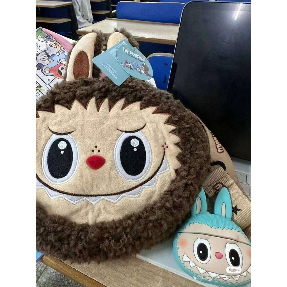 labubu City Park Limited crossbody Plush wallet mobile Ladies Card Love cartoon bag Shoulder Bag Handbag Girl gift