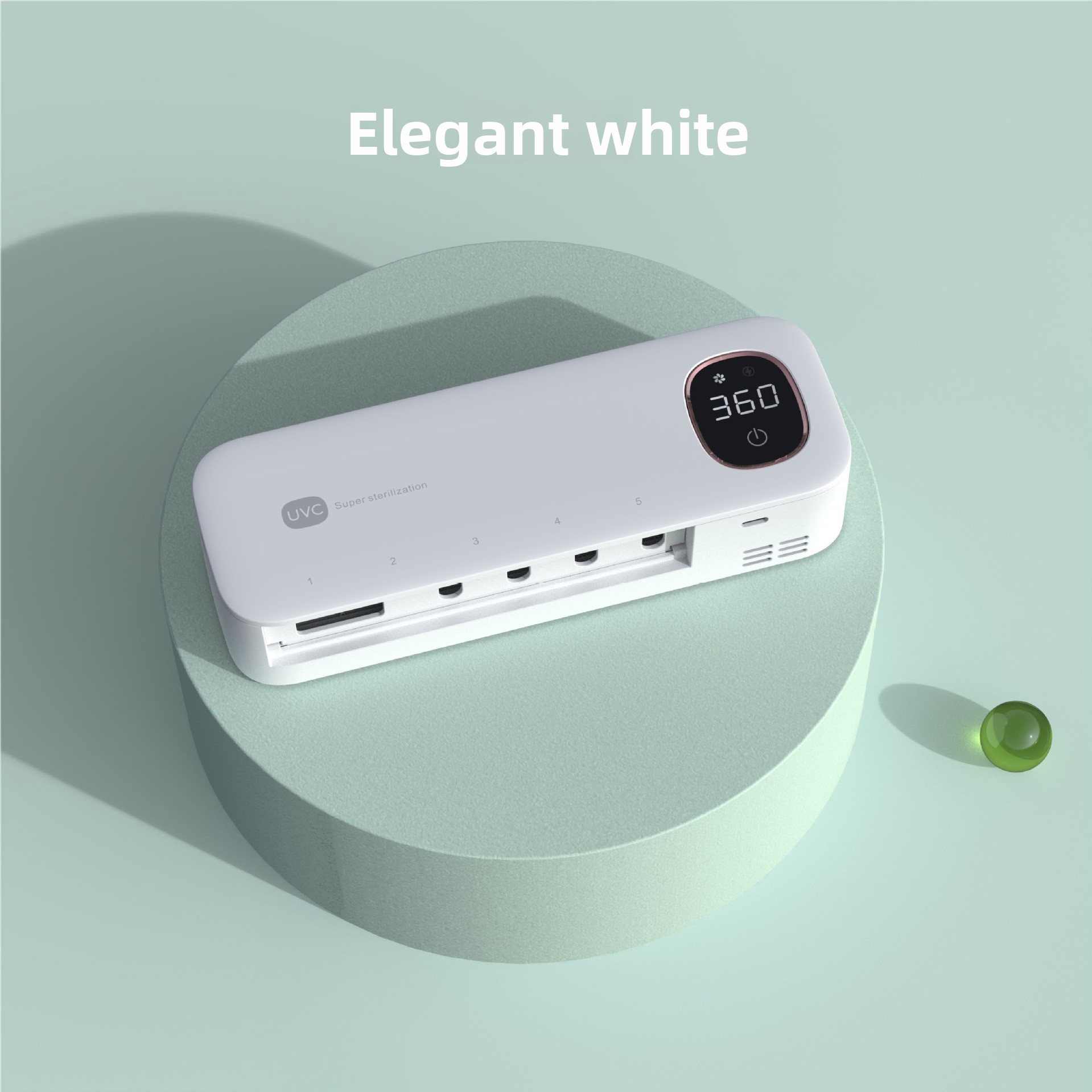 New Y6 UV Toothbrush Sterilizer Rechargeable Fast Drying Drill Free Wall Mount Multi Use for Toothbrush Razor Storage Ideal for Bathroom Organization