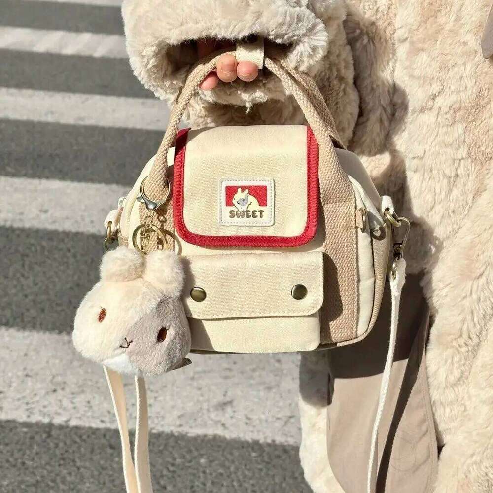 Japanese Rabbit Kawaii Large Capacity Casual Handbag Shoulder Bags Women's Purses Crossbody Cute Bag