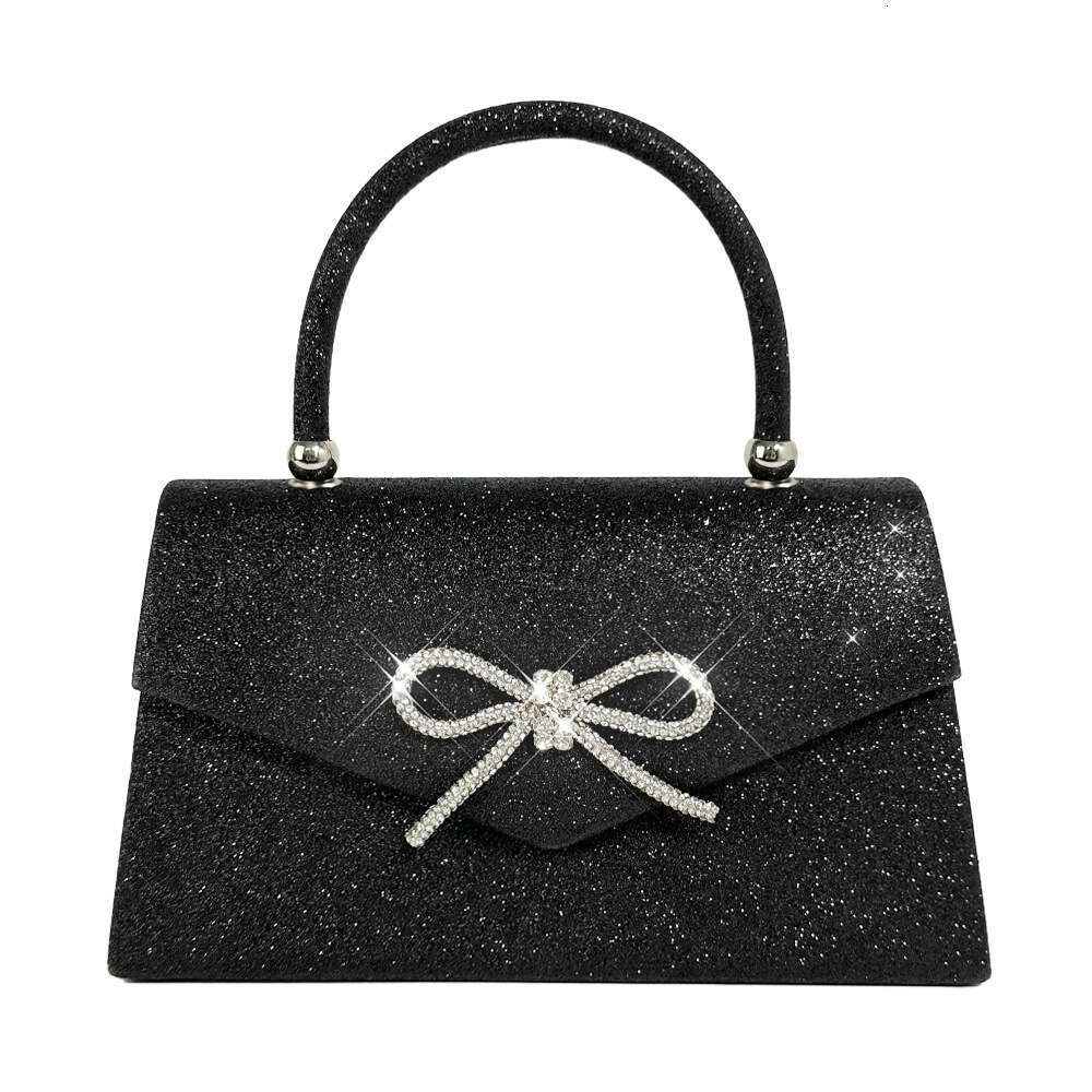 2023 New Rhinestone Bowknot Versatile Handbag High-end Niche for Women Evening Bag