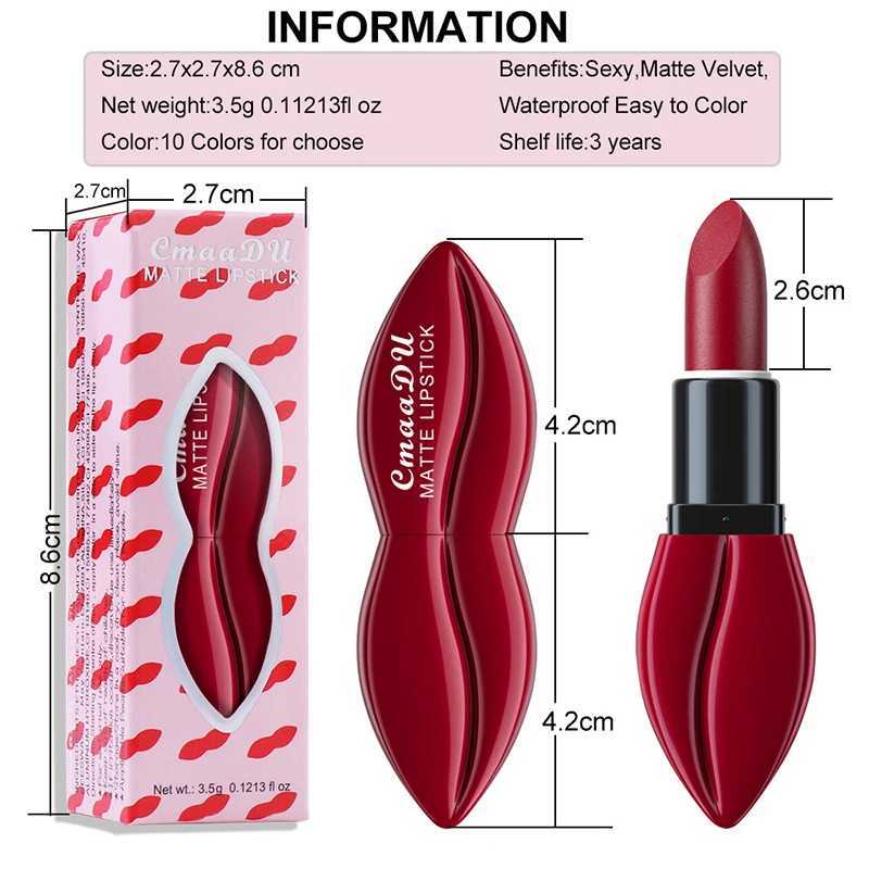 Waterproof Matte Velvet Lip Gloss With Rich Color Long Lasting Makeup Lipstick Moisturizing Jelly Lipgloss Korean Lip Cosmetics XJ250623