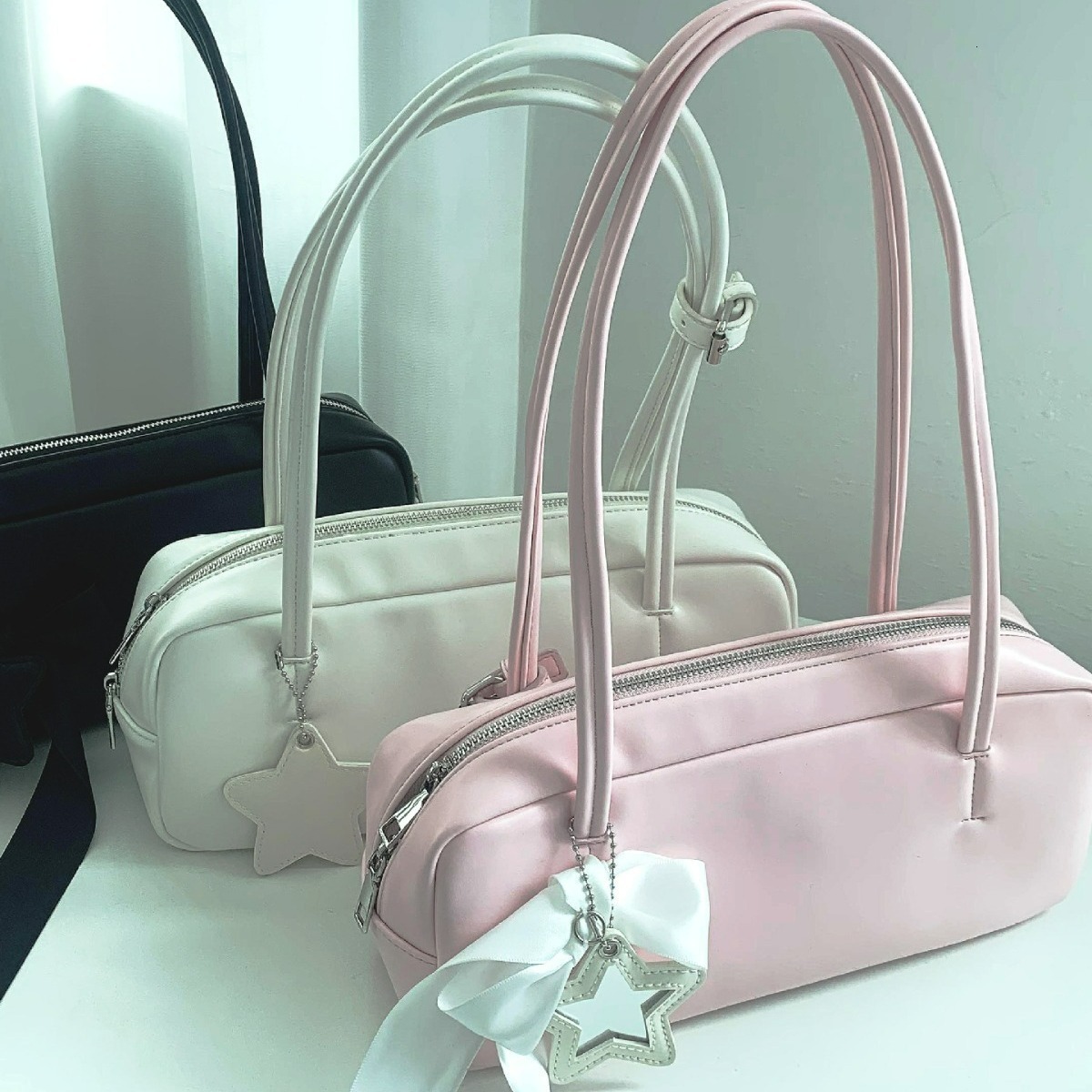 Free Shipping Designer Bag Korean New Niche INS Luxury Bag Single Shoulder Underarm Bag For Women High-end Bowknot Bag Casual Versatile Handbag Baguet