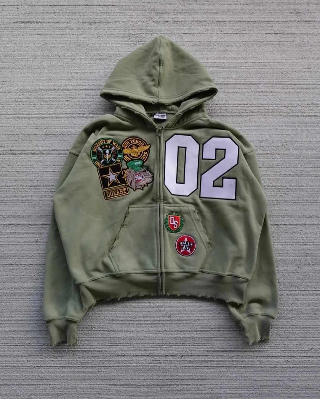 American Zip Hoodie Sweatshirt Y2K Clothes Men Women Harajuku Hip Hop Graphic Print Oversized Hoodie Zipper Long Sleeve Tops 250618