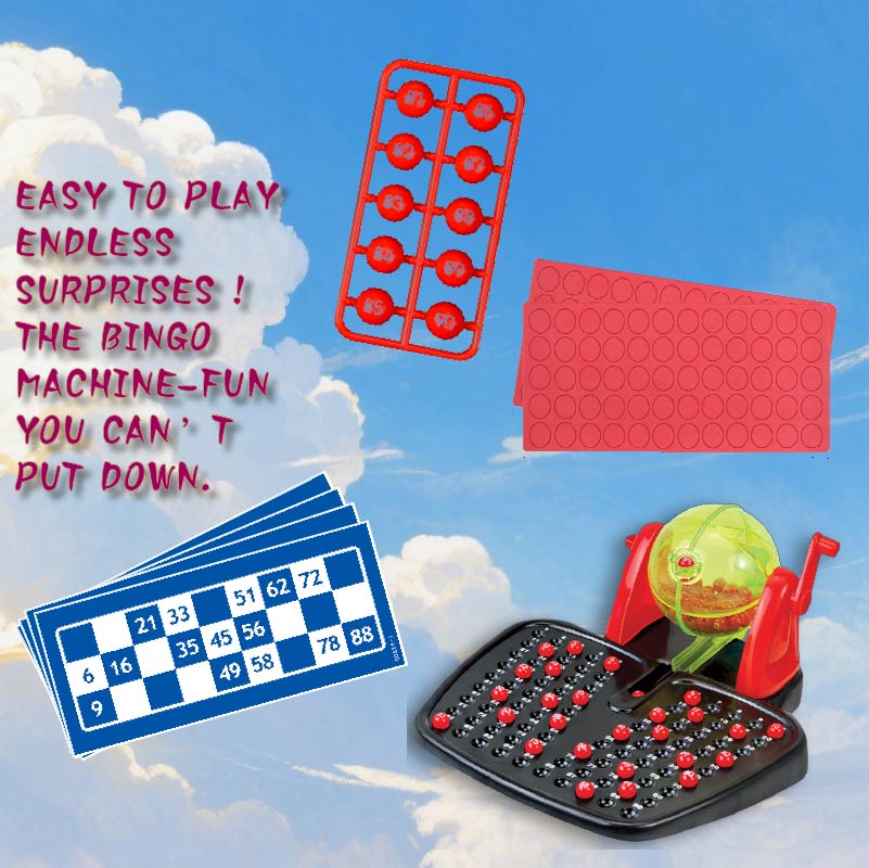 Educational Interactive Board Game: Realistic Bingo & Lotteries with Puzzles for Children