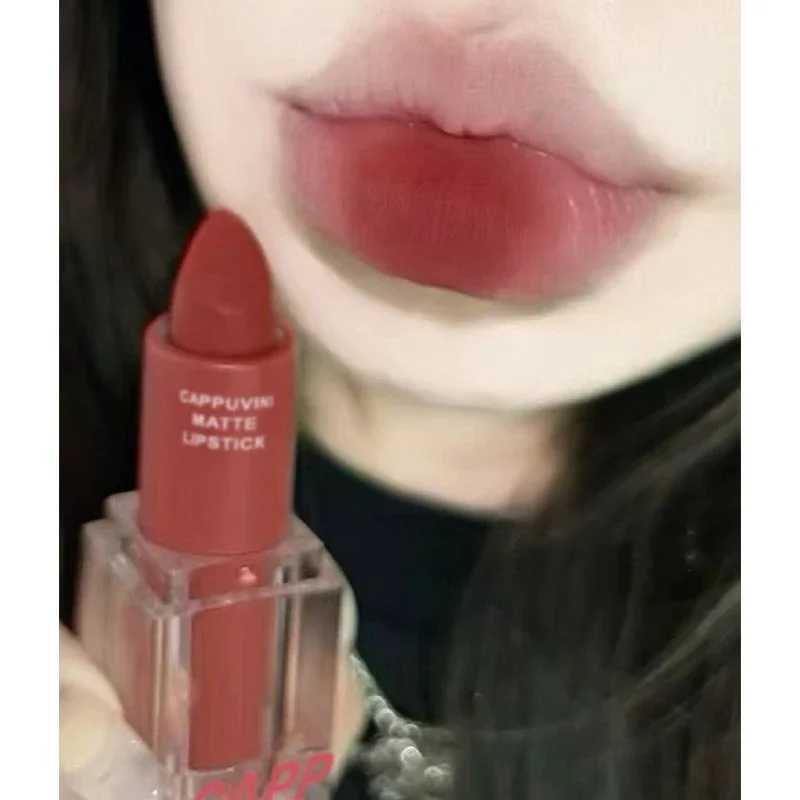 Transparent Acrylic Lipstick 6Colors Lip Stick Sexy Woman Velvet Matte Lipgross Tint Long Lasting Waterproof Lip Makeup Cosmetic XJ250623