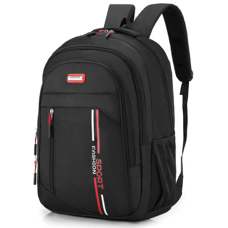 Large Capacity Mens Backpack Leisure Travel Computer Backpack Female High School Junior High School Students Schoolbag College Students
