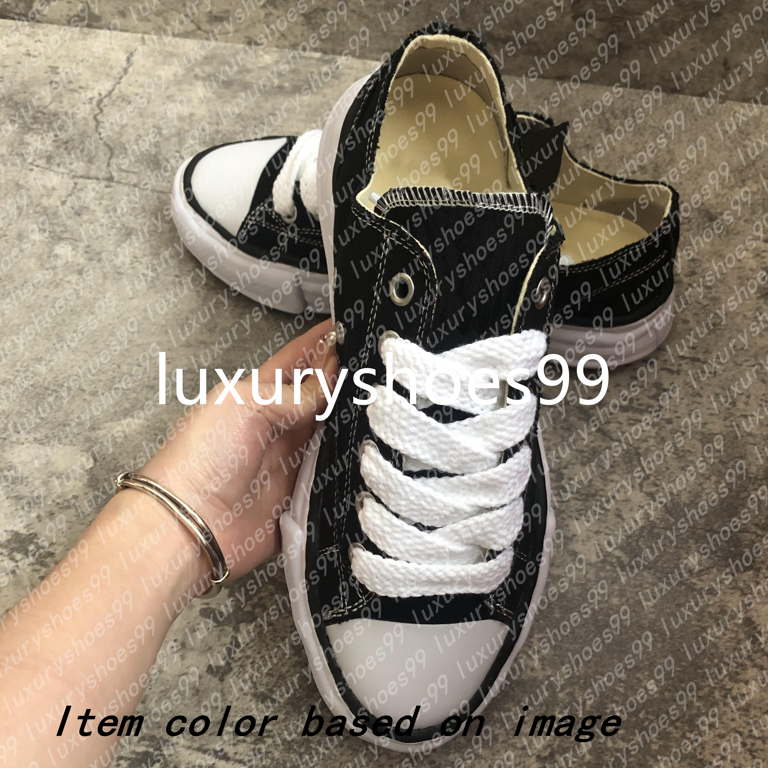Designer shoe Low Cut Mens and Womens sneakers Versatile Dissolved Shoes Summer New Black and White Canvas Shoes Casual Shoes