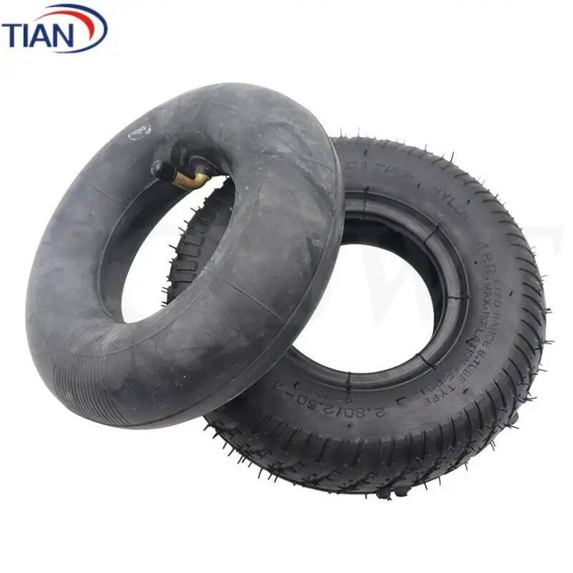 2.80 / 2.50-4 tire hub wheel 8 inch pneumatic suitable for electric scooter chair trolley