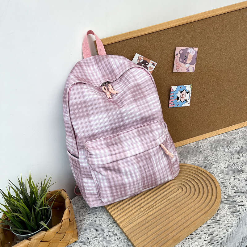 2025 New Fashion Versatile for Women Large Capacity Travel Backpack College Student School Casual Commuter Bag Trendy