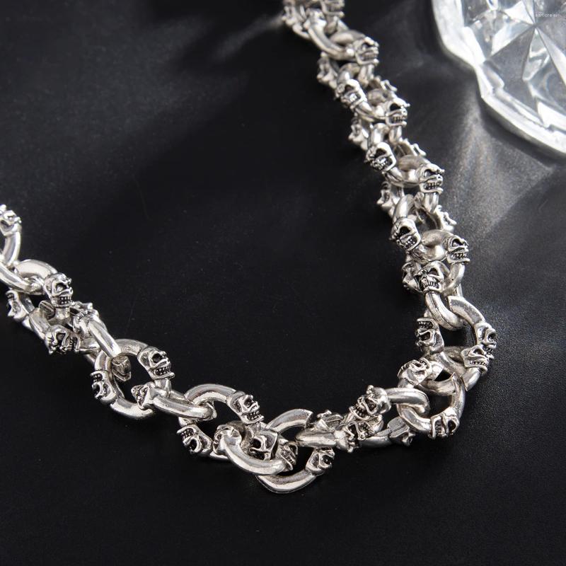 Keychains Ingemark Hip Hop Street Skull Long Wallet Belt Chain For Men Punk Trousers Hipster Pant Jeans Jewelry Accesories