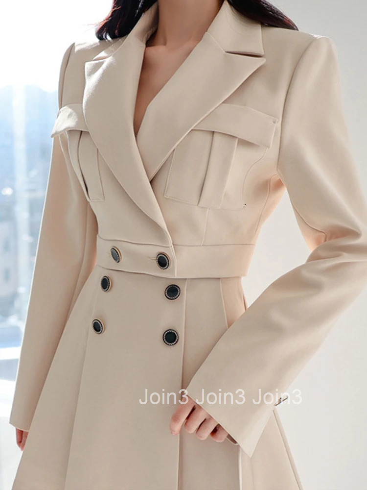 Spring Autumn 2 Pieces Outfits Suits Women Formal Short Cropped Tops Coat Blazer Suit High Waist Mini Skirt Street Clothes Set