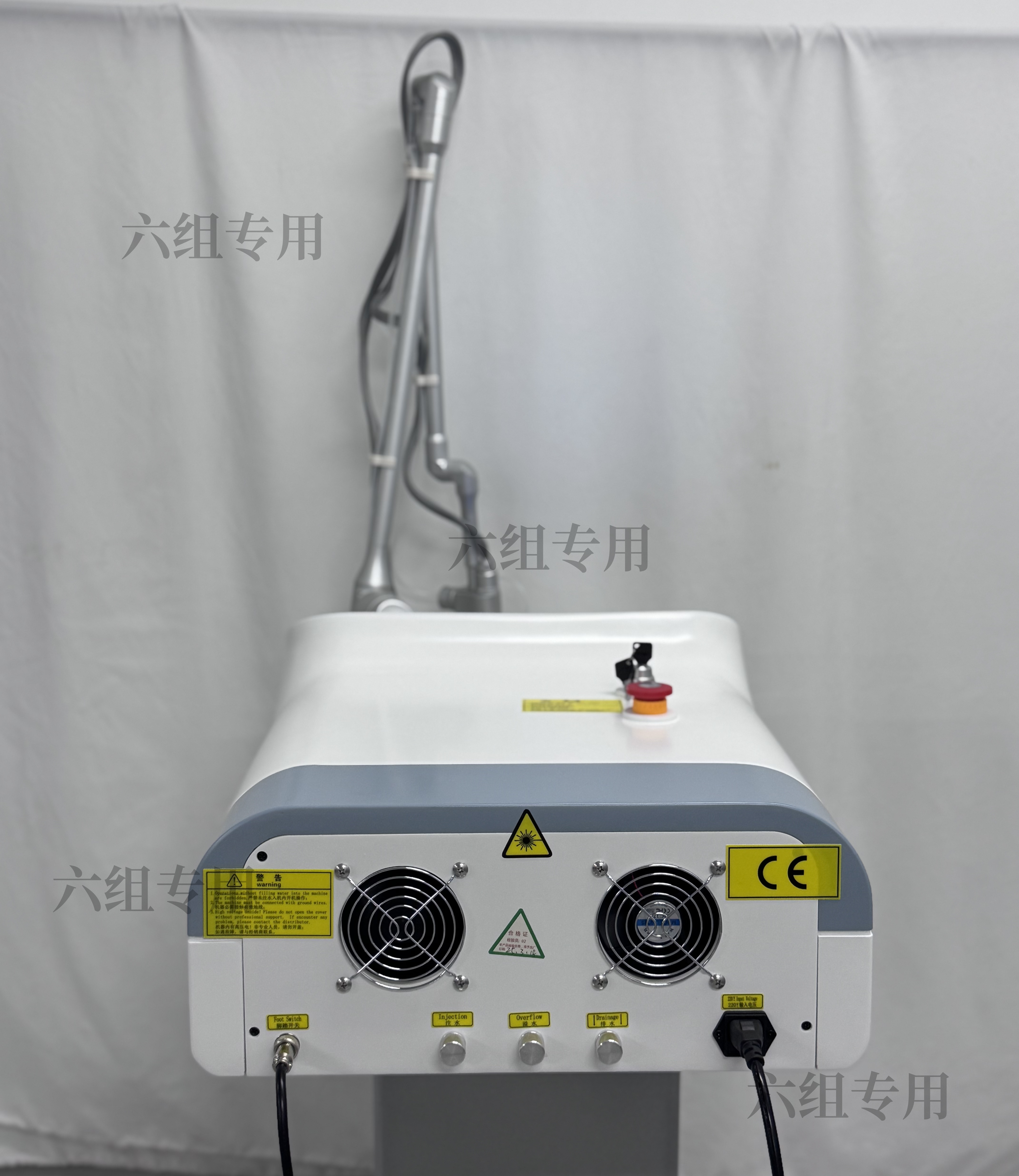 Fractional CO2 Laser Beauty Machine for Deep Skin Renewal, Acne Scar Treatment, Stretch Mark Removal and Wrinkle Reduction