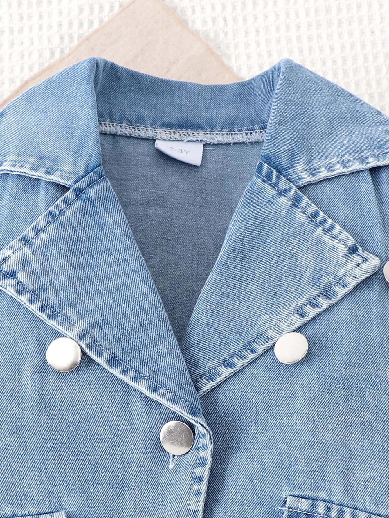 2PCS Summer CrossBorder European And American Girls 27 Years Old Comfortable Fashion Denim Vest Suspender Jumpsuit 250619z