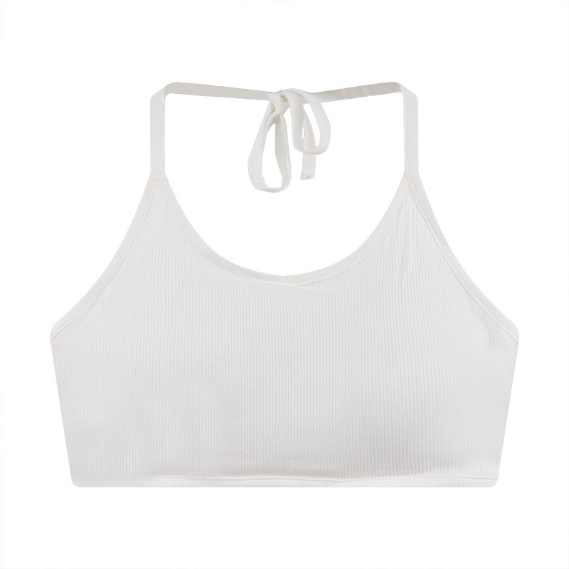 Sexy Women's Bra Bralette Combo: Strapless Top with Elegant Halter Detailing and Comfortable Back Support Bra