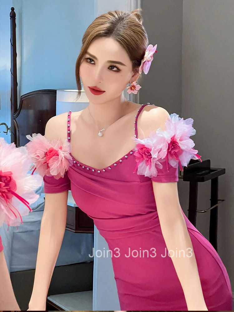 New Summer Fashion Sweet Off-Shoulder Evening Dress Women Clothes Elegant Luxury Sexy Sling Slim Party Prom Vestidos Fiesta Robe