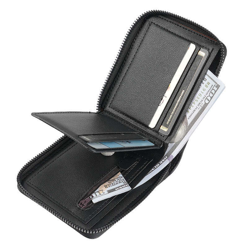New Men's Large Capacity Multi-Card Slot with Pocket Fashion Card Holder Wallet Coin Purse