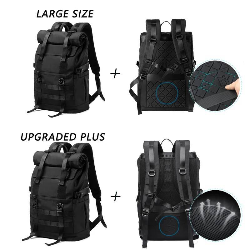 high-quality Roll Top Men, Water Resistant Expandable, 17.3 inch Laptop Backpack for Commute Travel, 40 Max Liter Rucksack