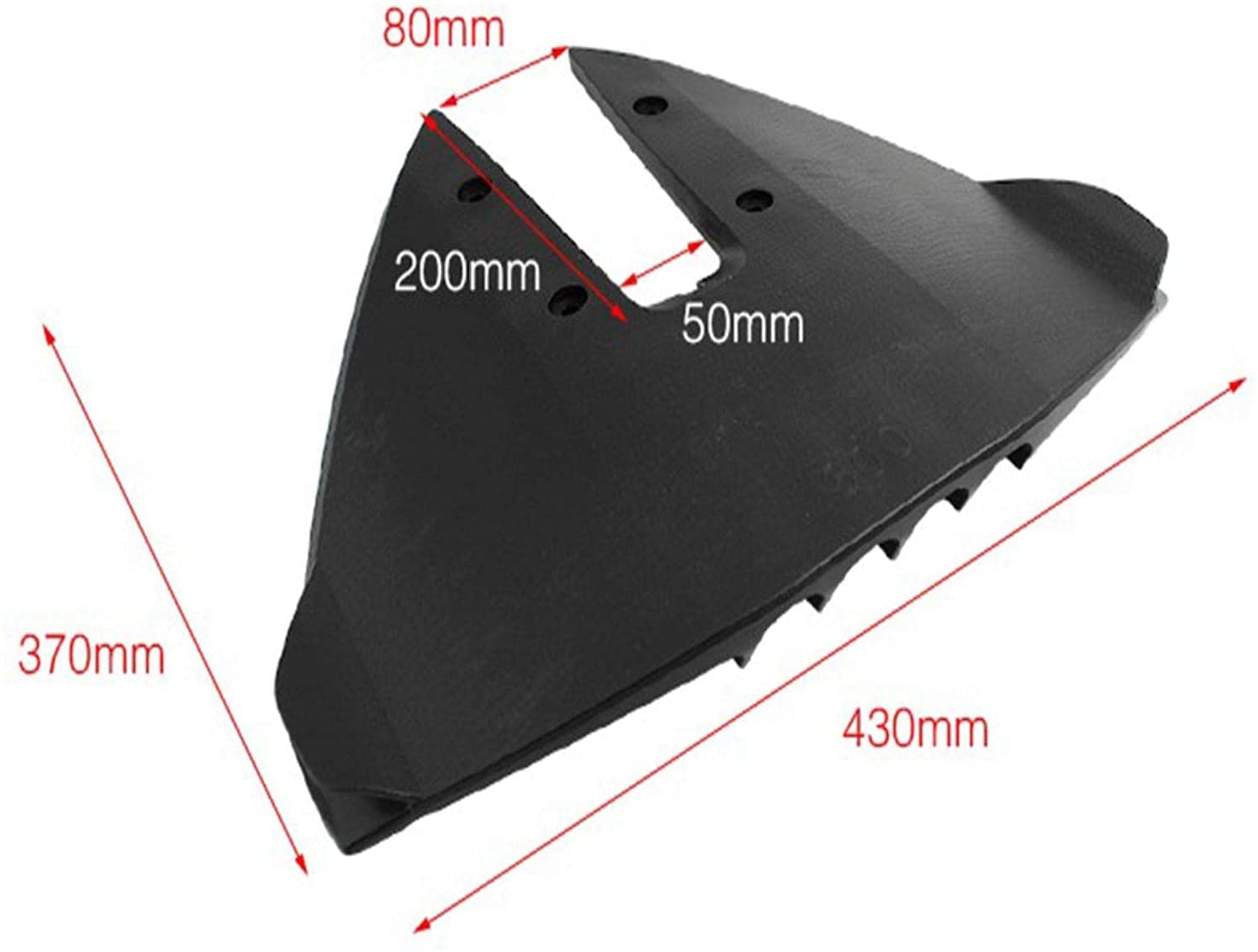 Marine hydrofoil stabilizer with hydrofoil blades suitable for engines ranging from 8 horsepower to 40 horsepower