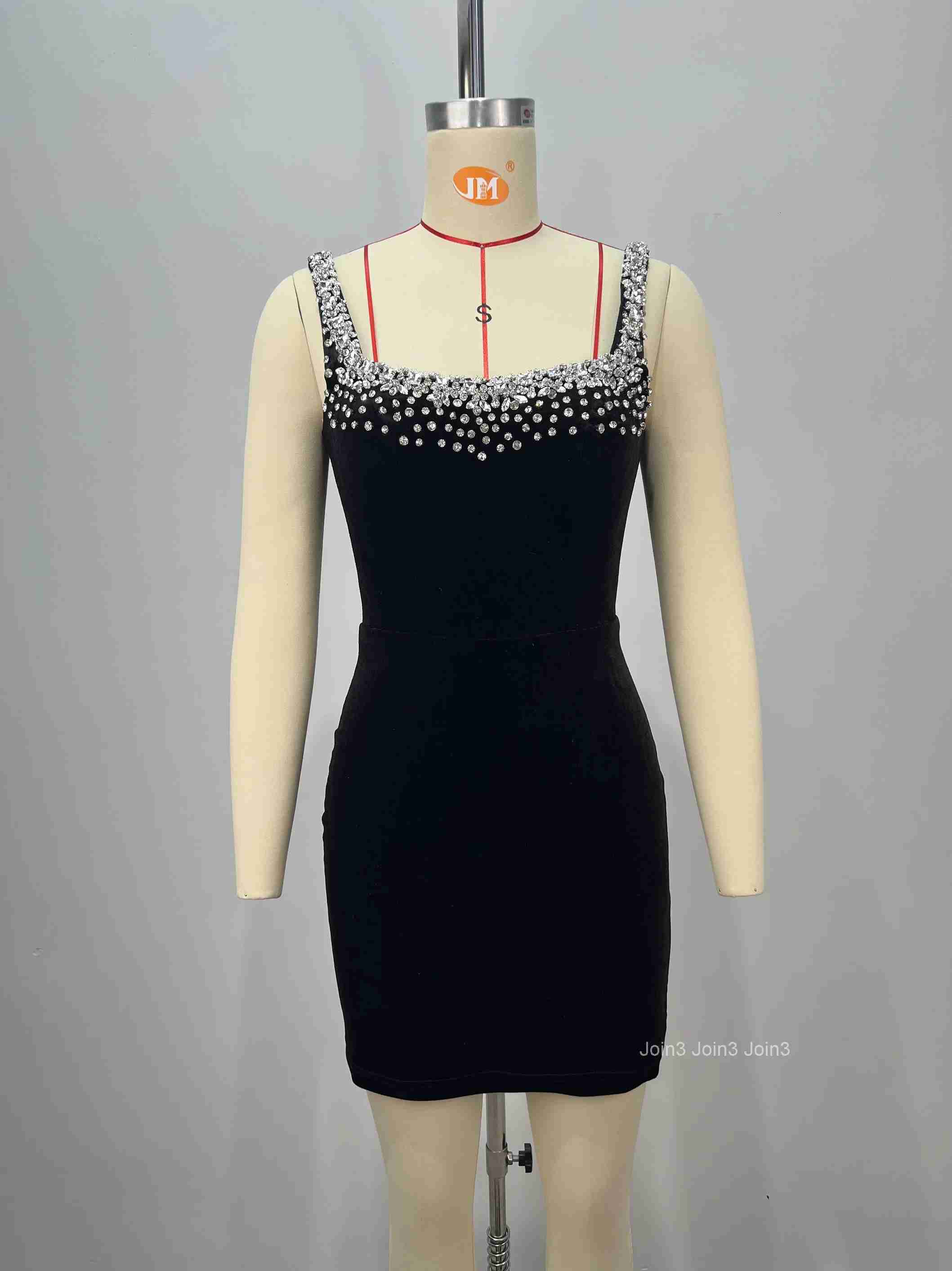 Womens Velvet Bandage Dress Rhinestone Straps Beaded Neckline Deep V Back Zipper Evening Gown Formal Wedding Guest