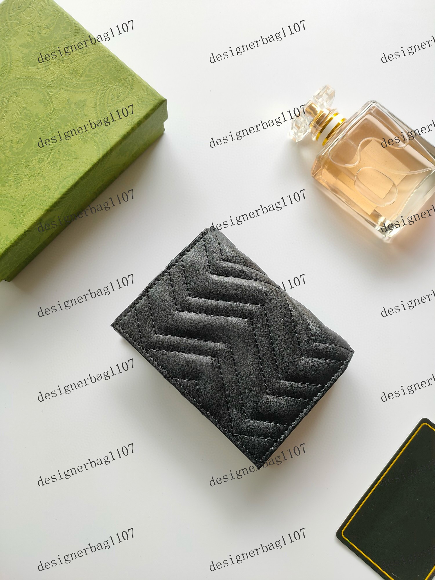 Designer wallet designer card holder keychain wallet Coin Purse Card Holder Key Pouch Luxury men Wallets Leather wallet men Women Pursess with box