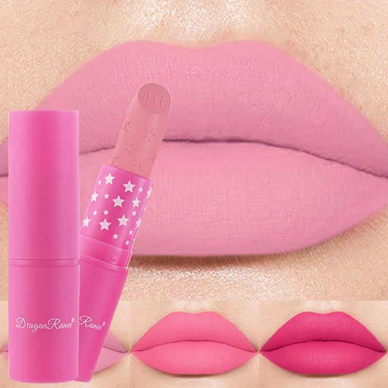 9 Color Nude Pink Lipstick Velvet Matte Lipsticks Waterproof Long Lasting Sexy Red Brown Lip Gloss Non-Stick Cup Makeup Lip TintXJ250623