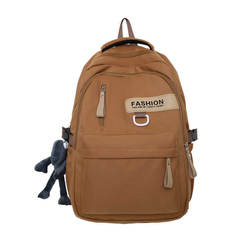 Large Capacity Backpack For Men And Women High Quality Casual Campus School Bag Korean Sports Backpack For Middle And High School Students