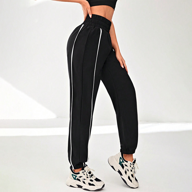 High Waisted Fitness Pants Loose Casual Drawstring Sweatpants