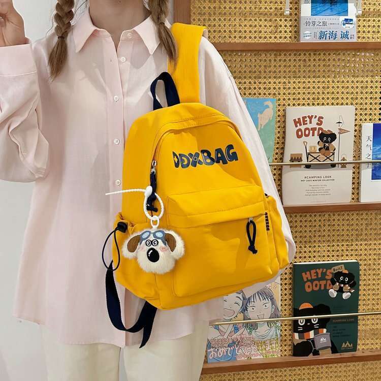 2025 New Trendy Casual Travel Bag Large Capacity Appearance Lightweight Versatile Backpack for Middle High School, and College Students to Reduce Burd