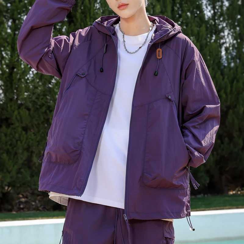 2025 Summer Ski Coats Rain Jacket Men Women Sun Protection Fishing Hunting Quick Dry Ice Silk Outdoor Workout Windbreaker W250623