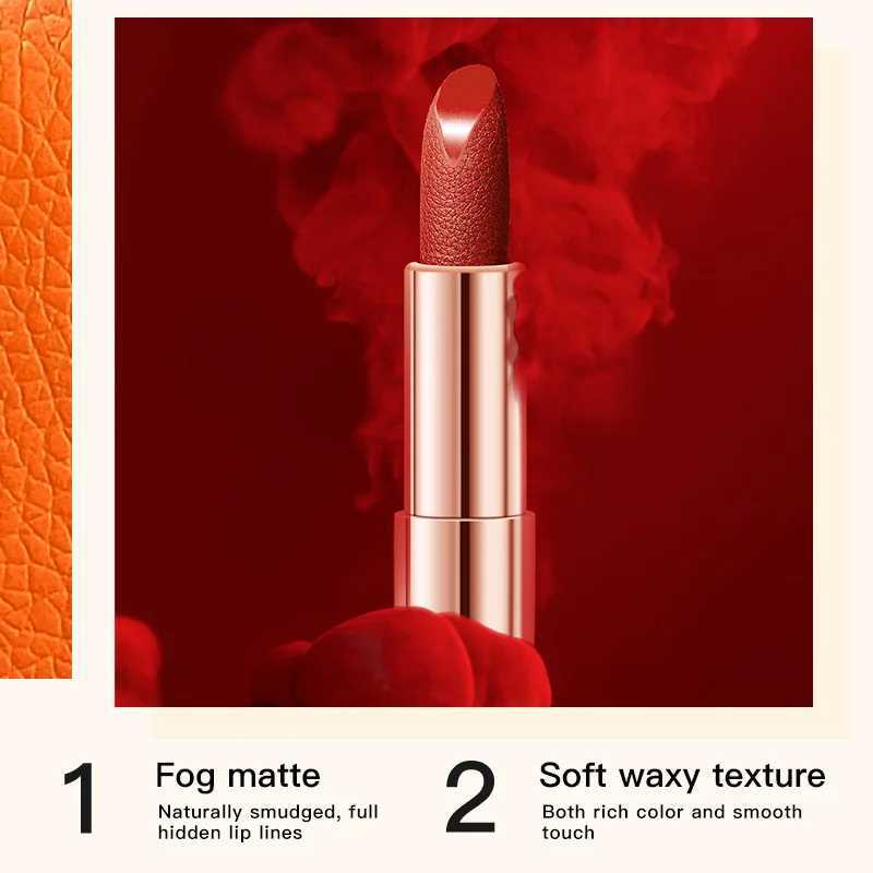 Matte Lipstick with Chain Bag Set Non-Fading Non-Stick Cup Long-Lasting Velvet Finish Smooth Matte Lip Color Waterproof XJ250623