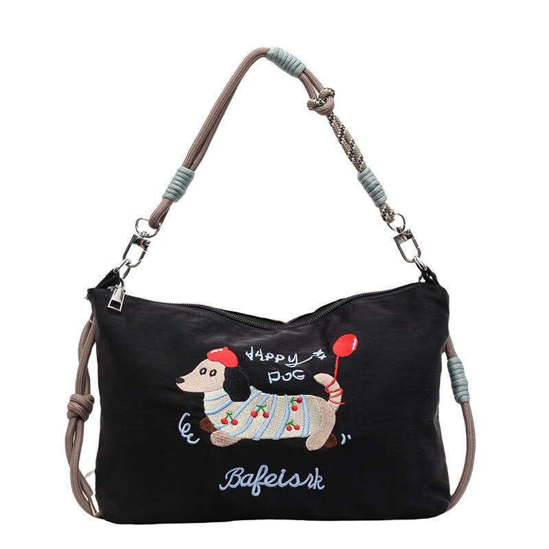 2025 Summer New Fashionable Niche Design Small Square Trendy Simple Women's Unique Shoulder Crossbody Bag