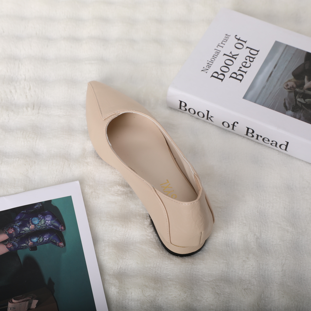 6688-Women's Work Shoes Women's Slip-on Casual Single Shoes Women's Comfortable Dress Wedding Shoes Suitable for Party Office