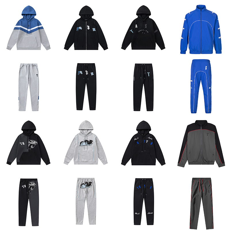trapstsr designer hoodie tracksuit men women towel embroidery letters sweatshirt sweatpants outdoor men hoodies y2k tracksuits fashion casual hoodies s--xl