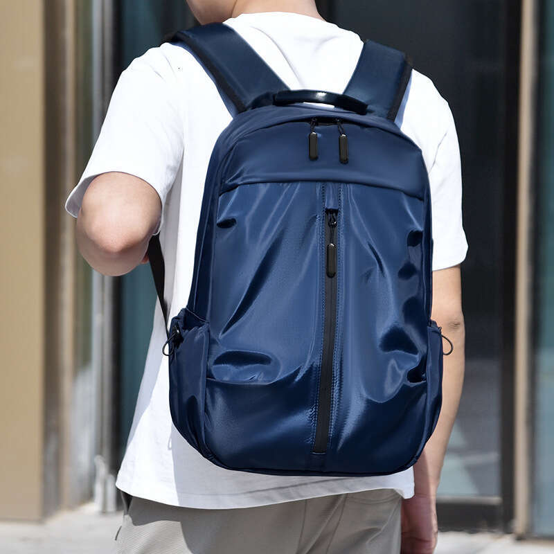 Trendy Large Capacity Student Scratch-Resistant Wear-Resistant Casual Laptop Backpack Double Shoulder Bag
